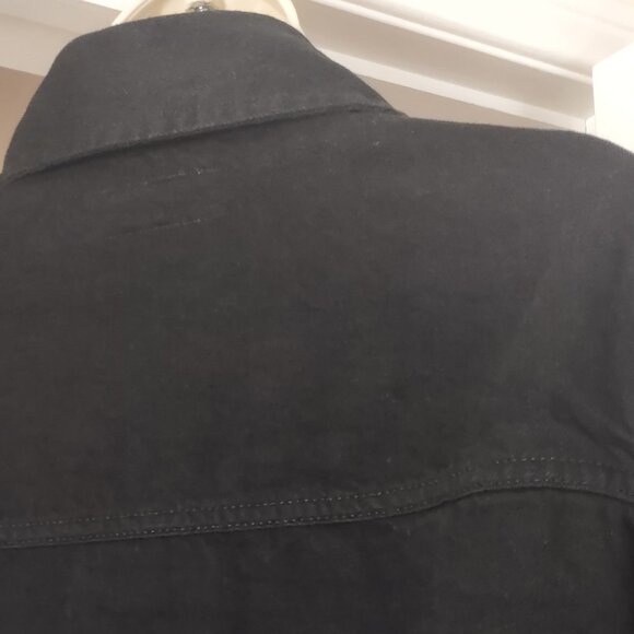 NWT ZARA SLIM DENIM SHIRT ZW COLLECTION - MEDIUM.  Never Worn - Picture 11 of 13